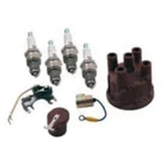 Toyota forklift 4P engine tune-up kit with ignition wires, includes wire set, compatible with Toyota 4P engine, US-made.