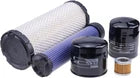 Filter Kit Compatible for John Deere Compact Excavator 35D 50D with Yanmar 3TNV8