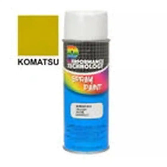 (QTY 2) Komatsu Forklift Spray Paint Yellow | 12oz