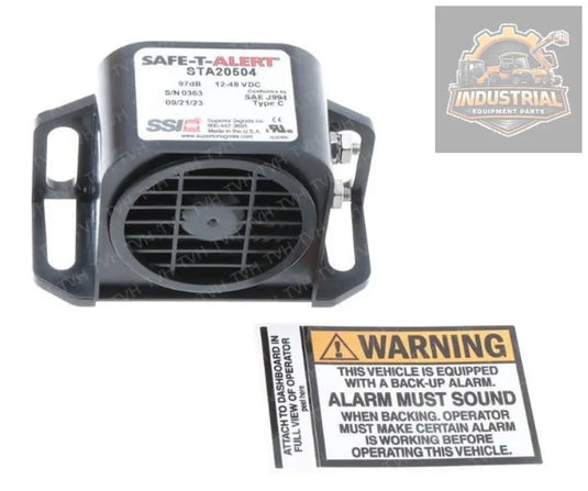 Safety Back Up Alarm 97dB 12-24V Universal Fit Reverse Warning Buzzer Truck - AlarmCompatible Equipment