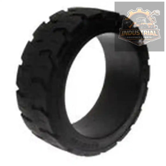 (SET 2) FORKLIFT TIRE 14X5X10 TRACTION PRESS ON | BLACK - TireCompatible Equipment MakeUniversalMPNSYTS14X5X10S