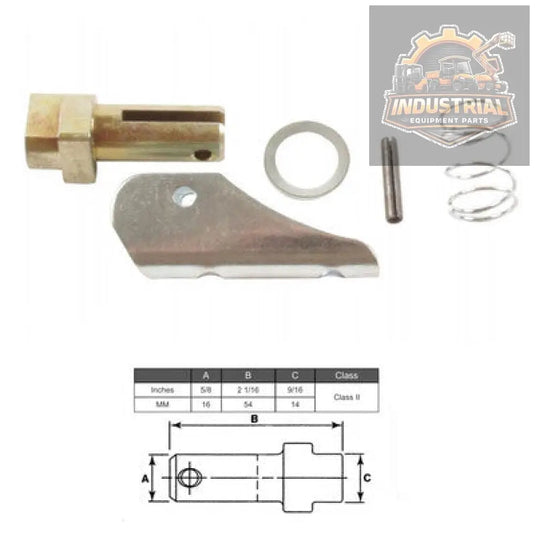 (SET OF 2) Forklift Fork Pin Kit Class 3 | 52MM - Fork PinMPNHMFPK4702Compatible Equipment MakeUniversalCountry of