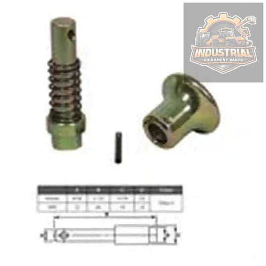 (SET OF 2) Forklift Fork Pin Kit Class 2 | 64MM - Fork PinMPNFPK-4730Compatible Equipment MakeUniversalCountry of