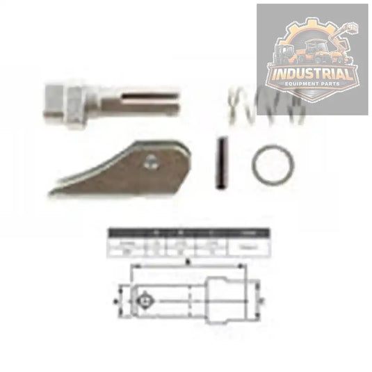 (SET OF 2) Forklift Fork Pin Kit Class 2 | 66MM - Fork PinMPNHMFPK-4728Compatible Equipment MakeUniversalCountry of