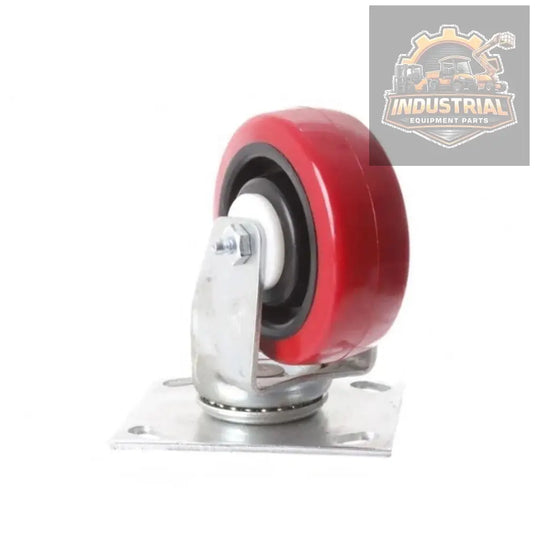 (SET OF 2) Genie 57734GT SWIVEL CASTER (4’’X1.5’’) (Red) (Base Leg) SLC-24