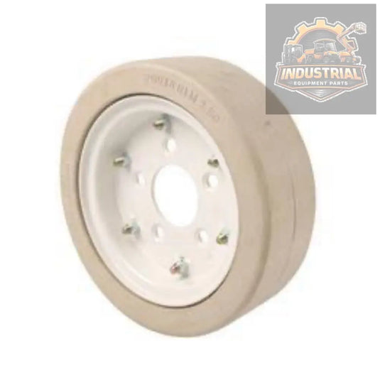 SJ108020 SKYJACK MOULDED WHEEL - 200X8 SPLIT RIM W/O BRAKE RING - NM SMOOTH