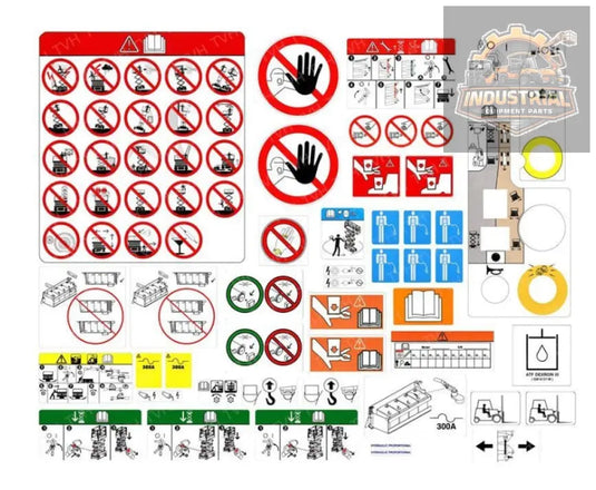 Skyjack 160631 DECAL KIT LABELS SJIII3215 SJIII3219