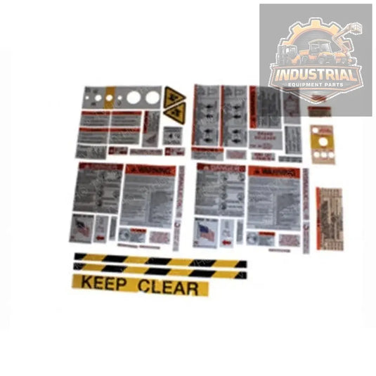 Skyjack 160631 Decal Kit with Labels | SJIII3215 & SJIII3219 Compatible