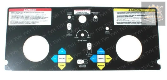 Snorkel 82014 DECAL OVERLAY AERIAL CONTROL BOX (Top) TB42 TB60