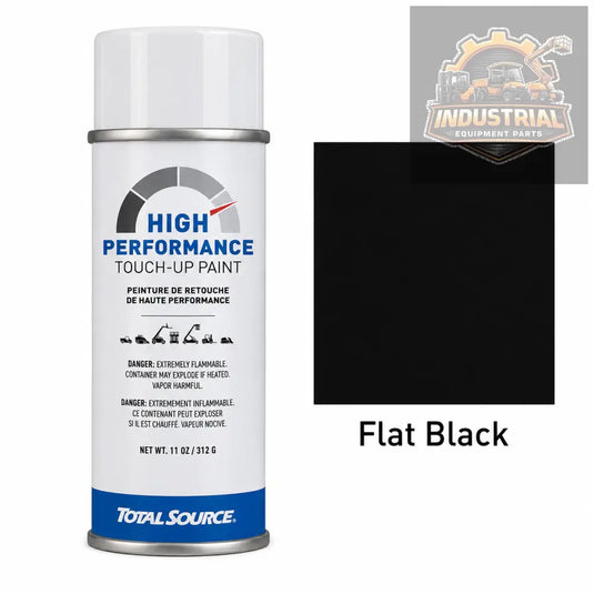 Spray paint Flat Black 4C-5842 for Caterpillar High Performance Touch Up - PaintModelUniversalCompatible Equipment