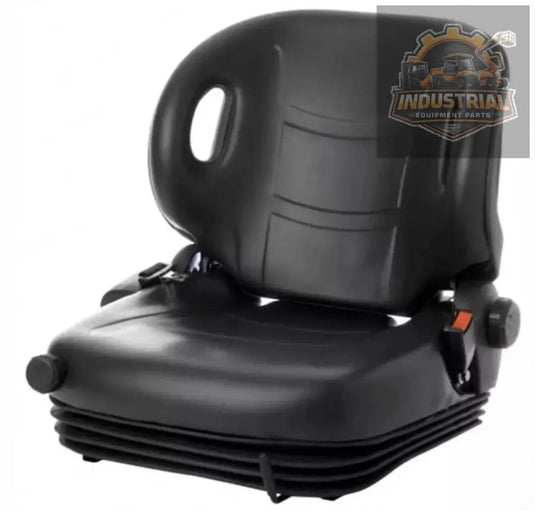 SY35869 NEW Toyota Forklift Seat | Black Vinyl Full Suspension W/Seat Belt - SeatModelToyotaMPNSY35869Compatible