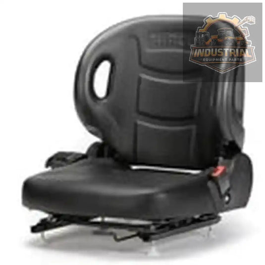 Universal Black Vinyl Forklift Seat w/ Safety Switch â€“ Durable Replacement - SeatMPNBF2-1-A-L