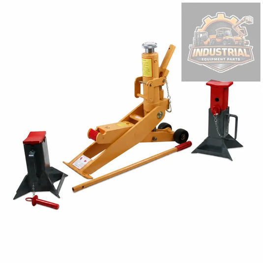 UNIVERSAL FORKLIFT JACK - FORKLIFT WITH 2 STANDS 8,800 LBS LIFT CAPACITY - JackCompatible Equipment