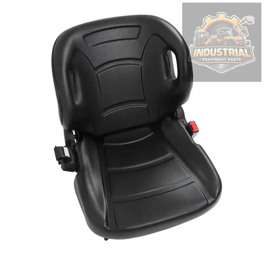 Universal Forklift Seat Vinyl Black Full Suspension For Toyota Forklift SY35869