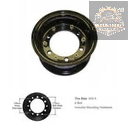Universal Forklift Steel Rim Split Wheel 600-9 Tire Size 6 Bolt R600-2 - Steel RimModelR600-2Compatible Equipment