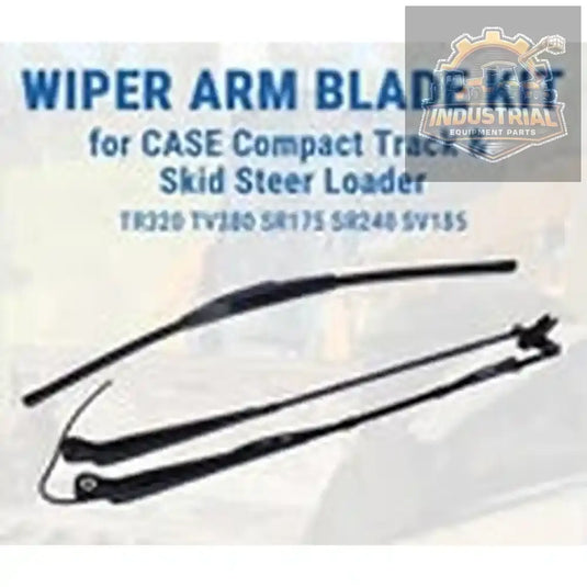 Wiper Arm Blade Kit 47778552 47405956 for CASE Compact Track & Skid Steer Loader